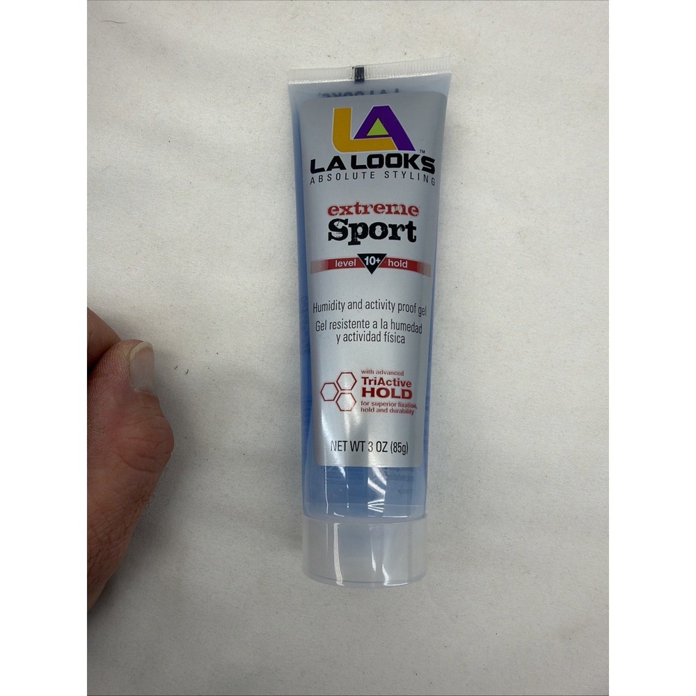 L.A. LOOKS Absolute Styling EXTREME SPORT LEVEL 10+ HOLD Hair Gel 8 oz-SHIPS N24
